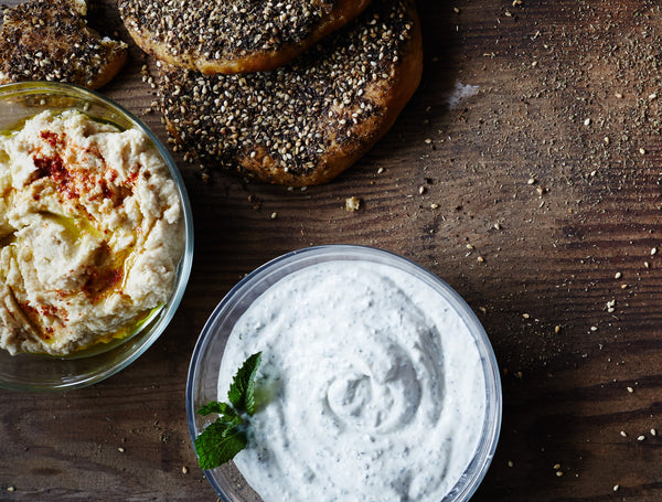 Za'atar Sumac (Wild Thyme) bake on dough